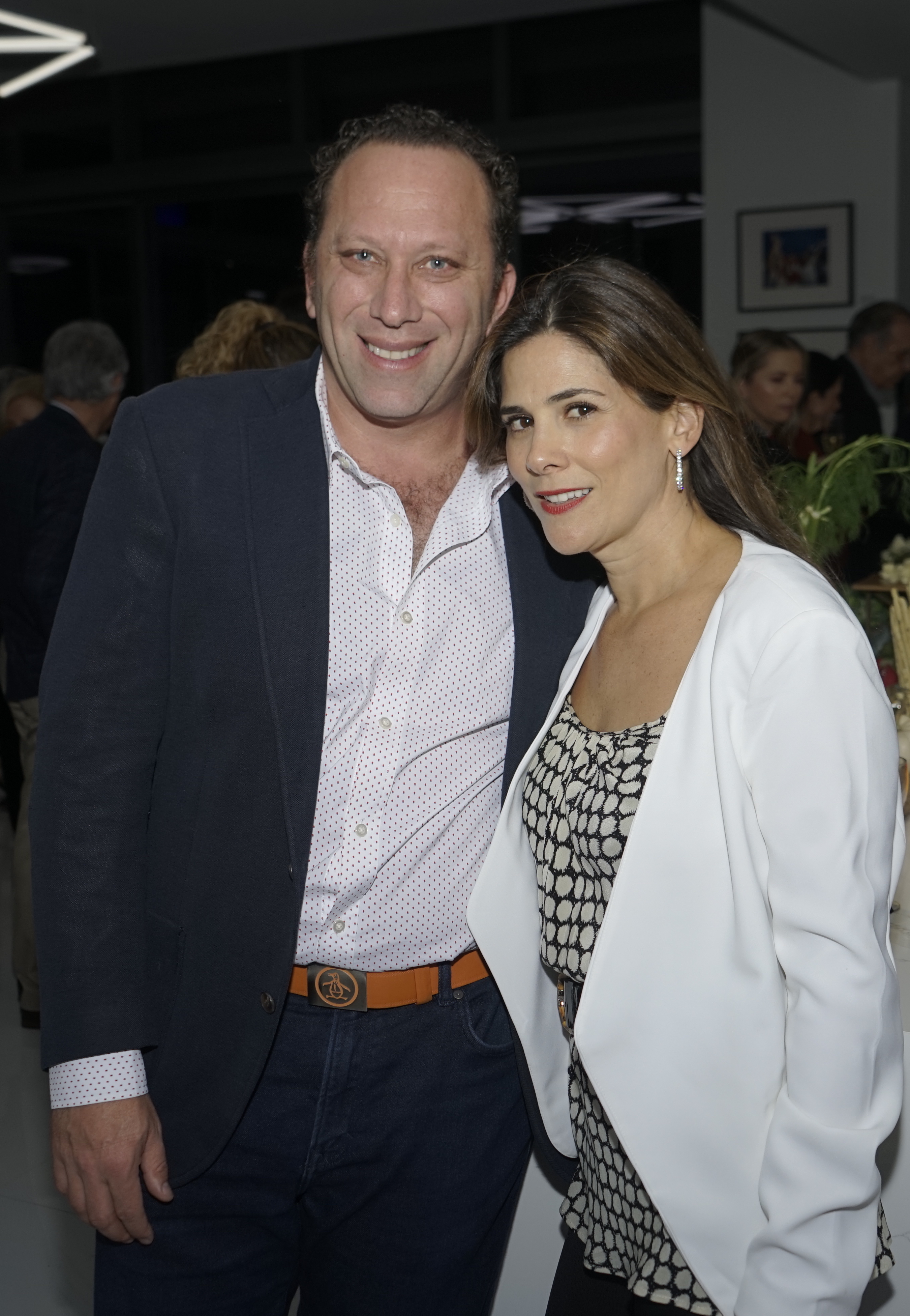 Lolo Sudarsky and Giannina Botero- Sudarsky at the 18th annual Art Basel Celebration cocktail hosted by Raul and Mily de Molina in Brickell