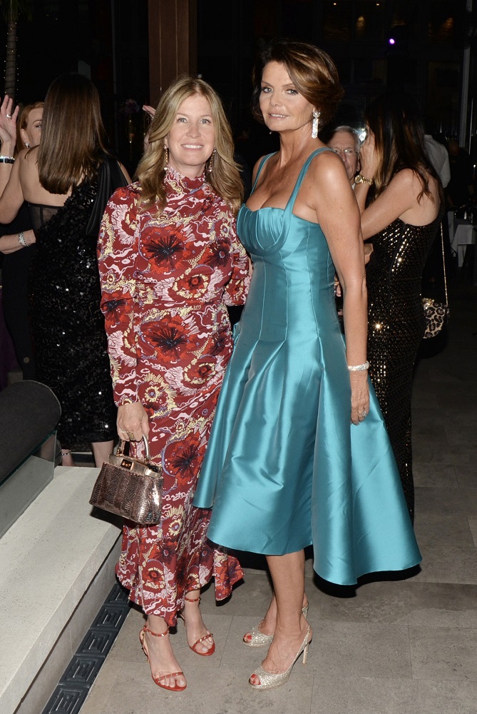 Dana Shear and Lydia Touzet at the 2021 Women of Tomorrow gala at the Setai on Miami Beach