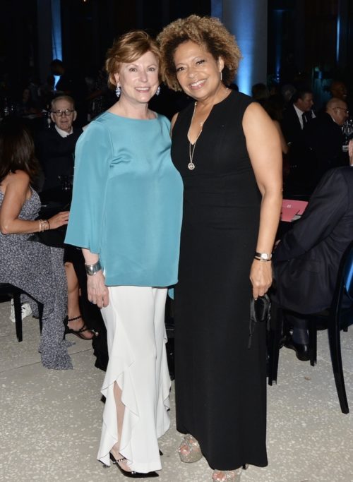 Mary Wolfson and Deryl McKissack at the PAMM 'Art of the Party' 2021 gala