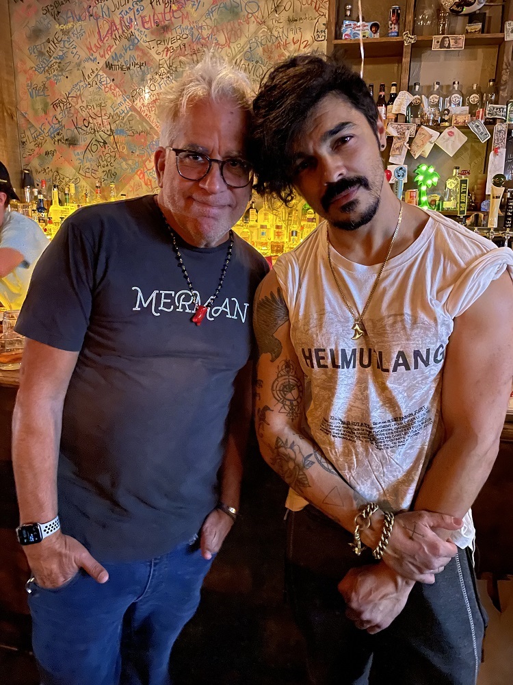 Richard Jay-Alexander and Shalim Ortiz at Bob's Your Uncle on Miami Beach