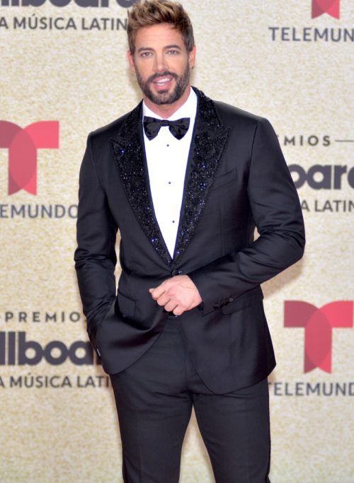 William Levy at the 2021 Billboard Latin awards at the Wastco Center in Coral Gables.