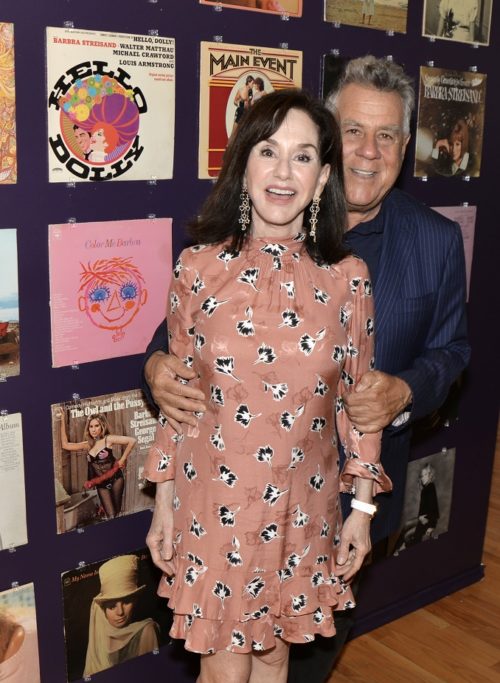 Diane and Alan Lieberman at the opening of Hello Gorgeous, Barbra Streisand Exhibit at the FIU Jewish Museum on Miami Beach