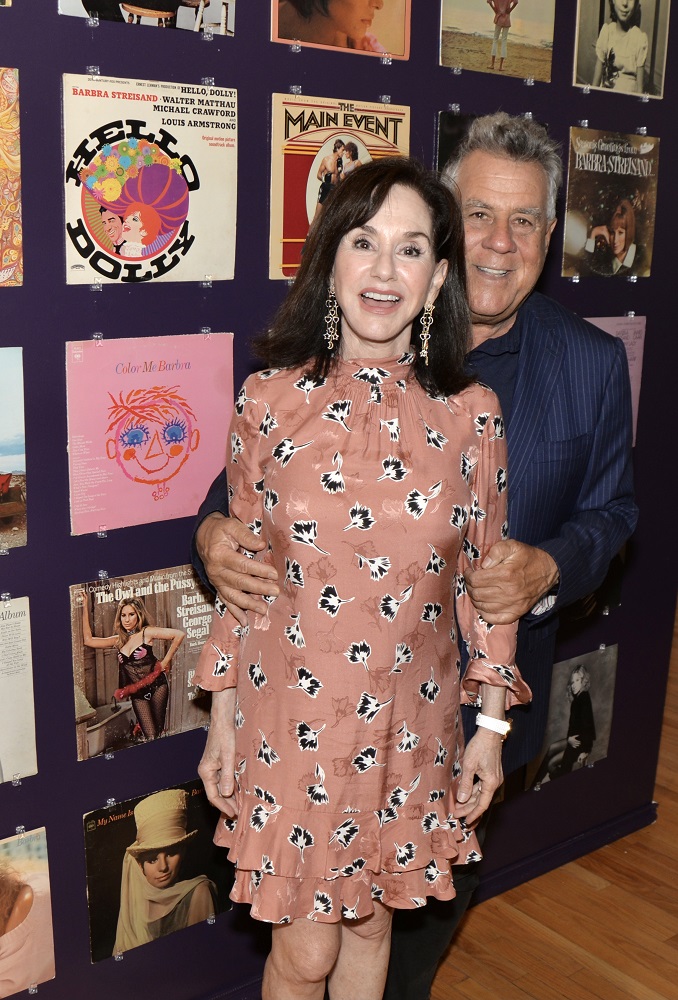 Diane and Alan Lieberman at the opening of Hello Gorgeous, Barbra Streisand Exhibit at the FIU Jewish Museum on Miami Beach