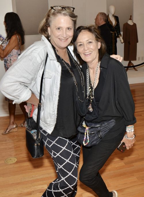 Lisa Cole, Caron Cole at the opening of Hello Gorgeous, Barbra Streisand Exhibit at the FIU Jewish Museum on Miami Beach
