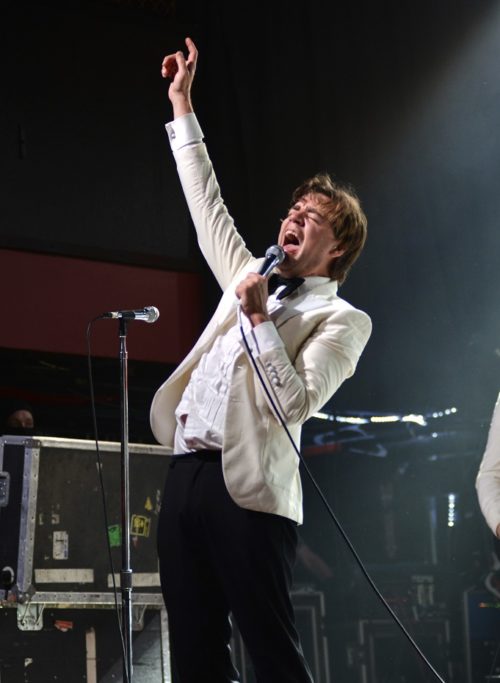 Pelle Almqvist of The Hives performs at Revolution LIVE in Ft. Lauderdale