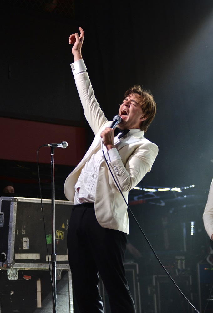 Pelle Almqvist of The Hives performs at Revolution LIVE in Ft. Lauderdale