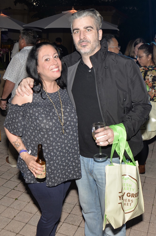 Aurora and Sebastian Dominguez at the Cochon 555's Heritage Fuego event at the Biltmore Hotel in Coral Gables