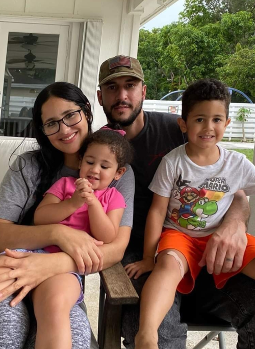 Army Veteran Felix Cepeda pictured with his beautiful family shares how Legal Services successfully assisted him with his wrongful military discharge and denial of VA disability benefits.  The outcome was life changing as it gave him and his family the financial stability he rightfully earned.