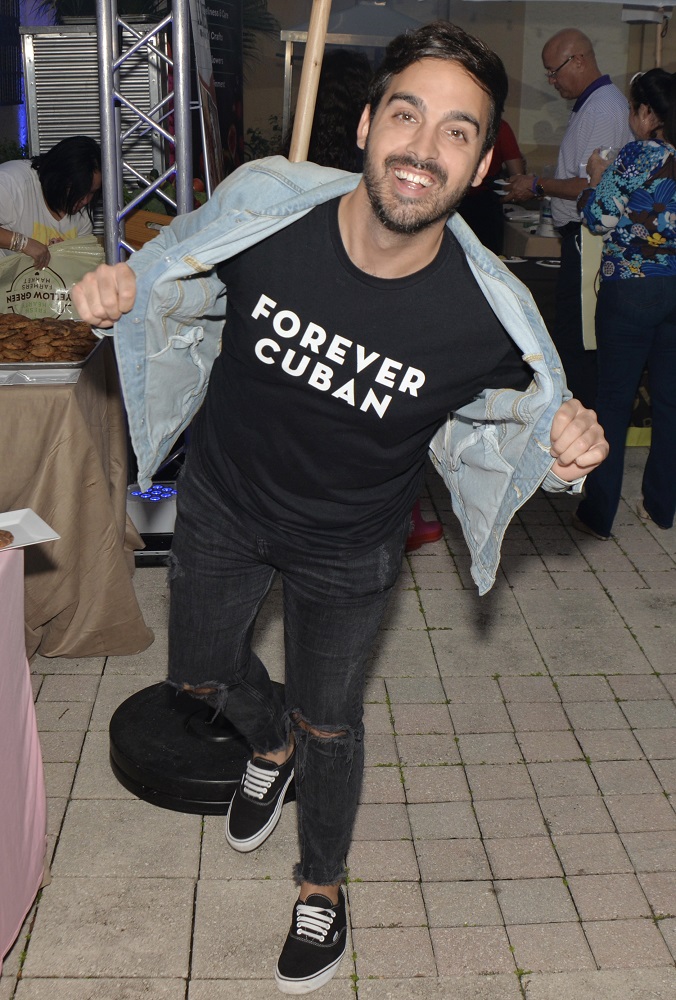 Nightowl Cookies' Andrew Gonzalez at the Cochon 555's Heritage Fuego event at the Biltmore Hotel in Coral Gables