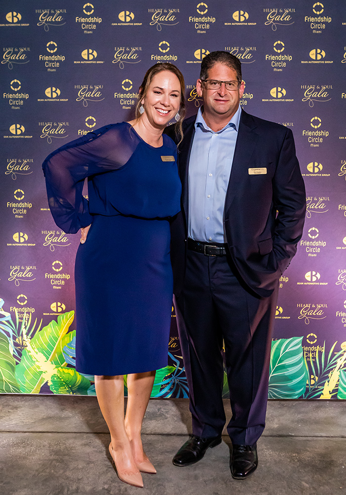 Gala Co-Chair, Michele & Board Treasurer, Paul Kaplan