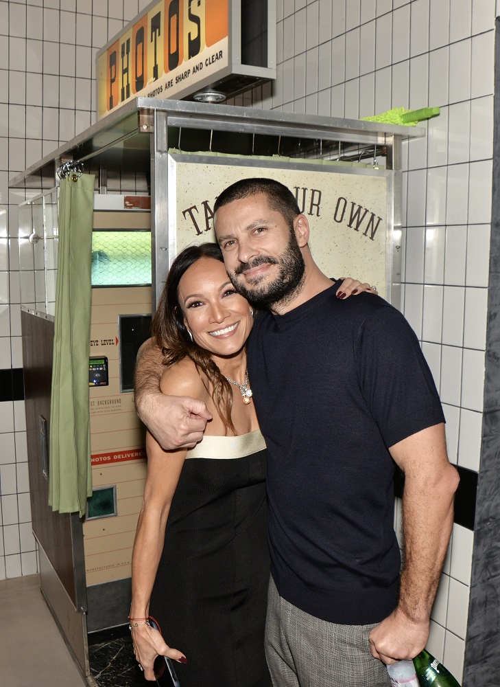 Kim Wood and Coco Coig at the soft opening of The Mad Butcher in Wynwood