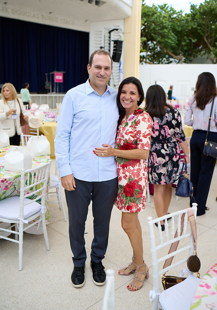 Federation General Campaign Chair Ariel Bentata with his wife Daphna