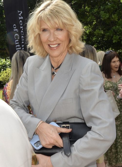 Leslie Munsell at the 11th Splendor in the Garden luncheon and fashion show at the Fairchild Gardens