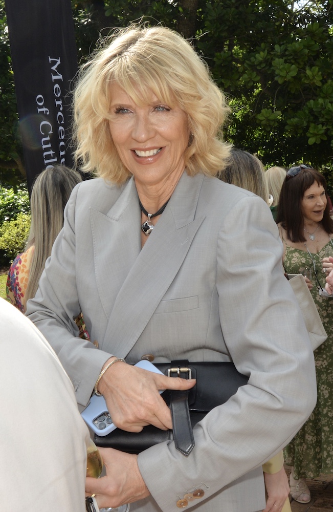 Leslie Munsell at the 11th Splendor in the Garden luncheon and fashion show at the Fairchild Gardens