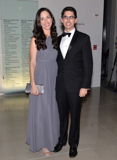 Melissa and Raul Moas at the New World Symphony 34th Anniversary Gala