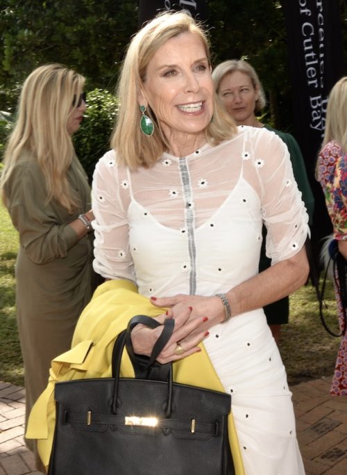 Nancy Batchelor at the 11th Splendor in the Garden luncheon and fashion show at the Fairchild Gardens