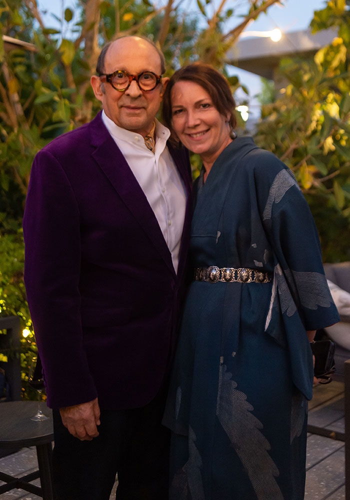 Marvin Ross Friedman & Adrienne bon Haes (Photo by World Red Eye)