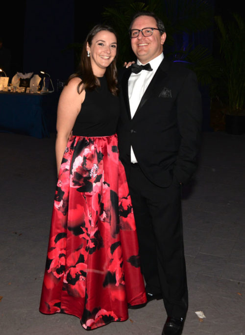 Barry and Amy Turner at the 2022 Fairchild Gala