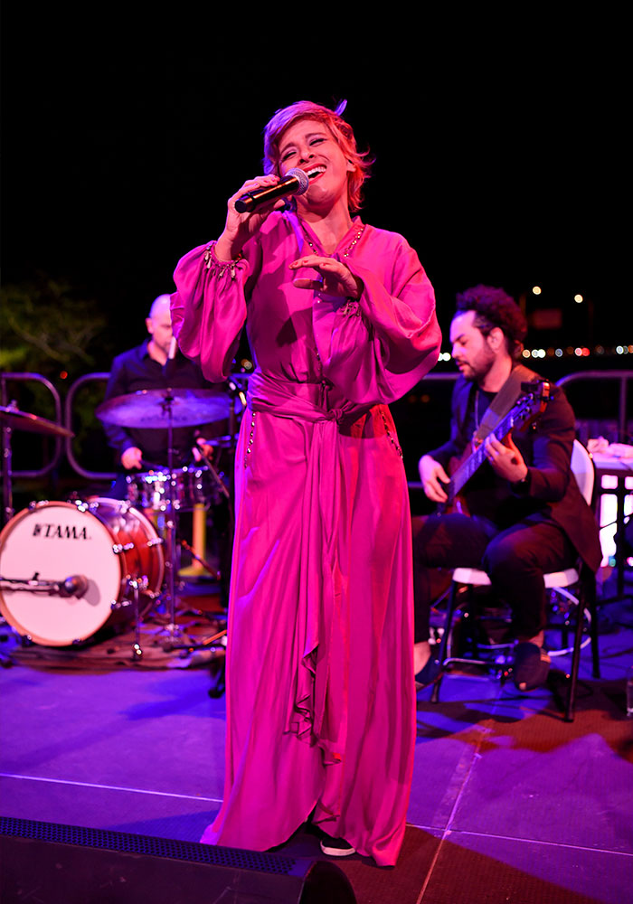 Cris Delanno Performance (Photo by Getty Images)