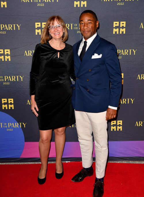 Eileen Higgins and Franklin Sirmans (Photo by Getty Images)