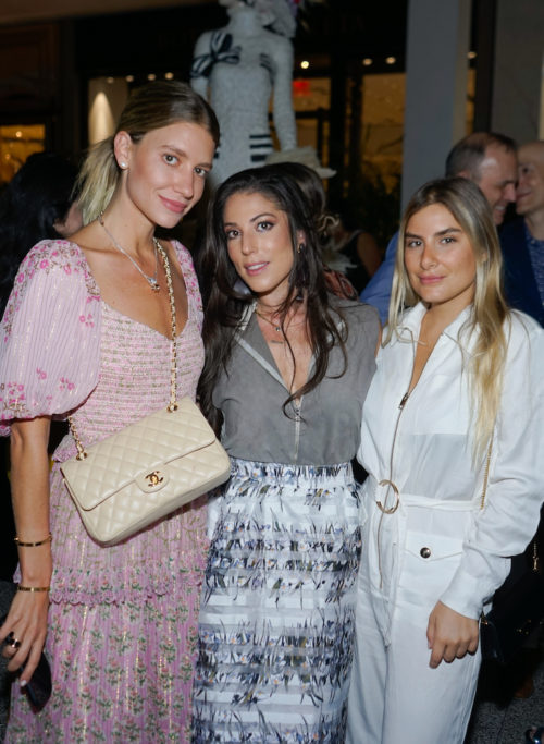 Manuela Balada, Shana Kaufman ,and  Angie Landaburu at the Bal Harbour Shops ACCESS Among the Flowers event recognizing the Buoniconti Fund to Cure Paralysis’ Women of Substance & Style Honorees
