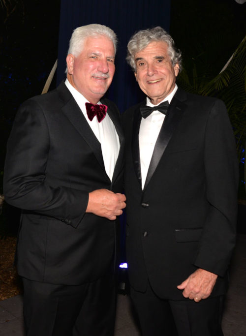 Rodney Barrero and Bruce Greer at the 2022 Fairchild Gala