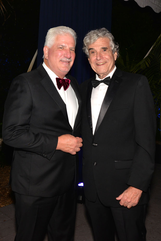 Rodney Barrero and Bruce Greer at the 2022 Fairchild Gala