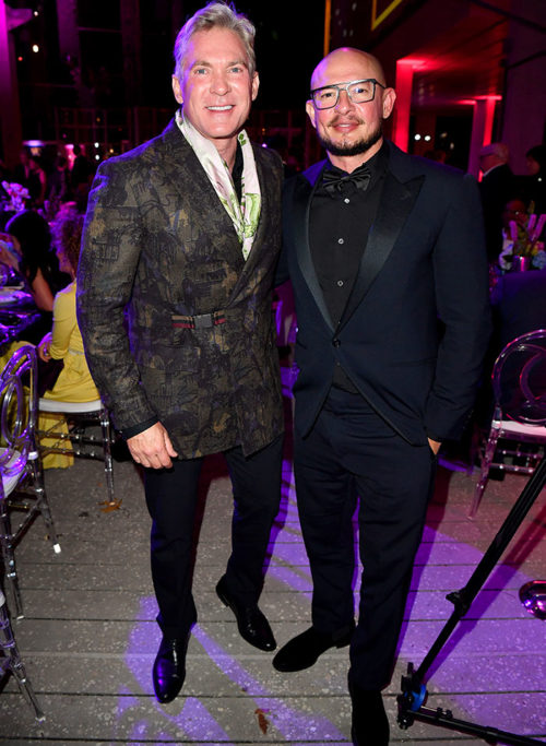 Sam Champion and Rubem Robierb (Photo by Getty Images)