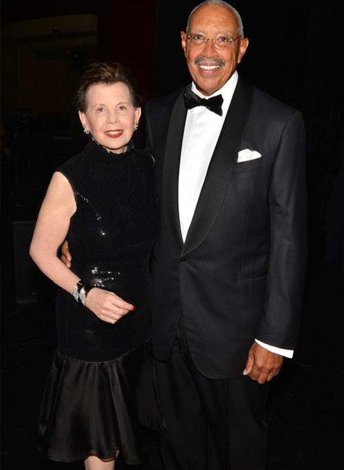 Adrienne Arsht and Eric G Johnson each made a surprise $1 million gift at the gala (photo by Manny Hernandez)