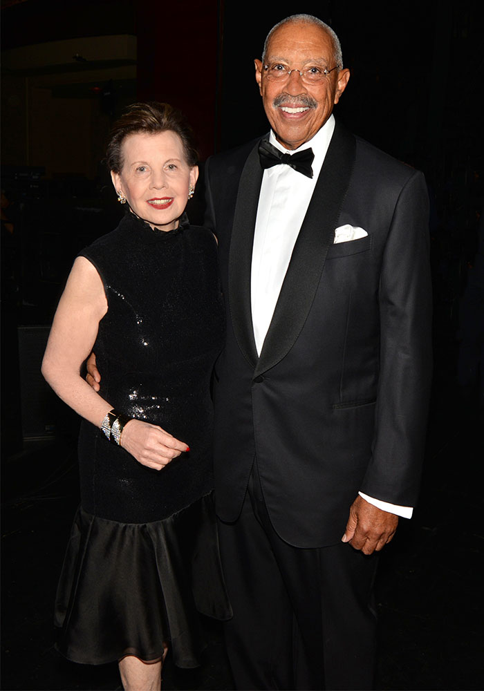 Adrienne Arsht and Eric G Johnson each made a surprise $1 million gift at the gala (photo by Manny Hernandez)