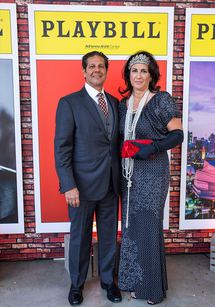 Eyal Alfi & Hillit Meidar Alfi at the 16th Anniversary Adrienne Arsht Center Gala (photo by WRE)