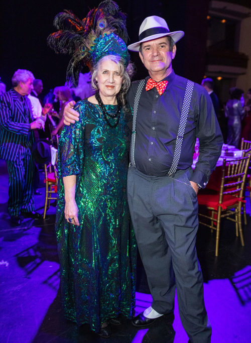 Tharrie & Johann Zietsman, President & CEO of the Adrienne Arsht Center at the 16th Anniversary Gala (photo by WRE)