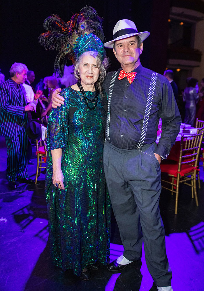 Tharrie & Johann Zietsman, President & CEO of the Adrienne Arsht Center at the 16th Anniversary Gala (photo by WRE)