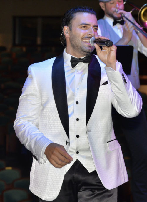Jencarlos Canela performs at the 16th Arsht Center Gala