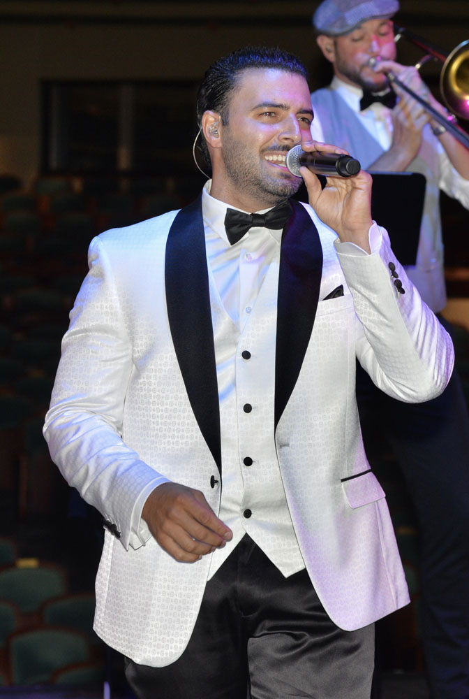 Jencarlos Canela performs at the 16th Arsht Center Gala