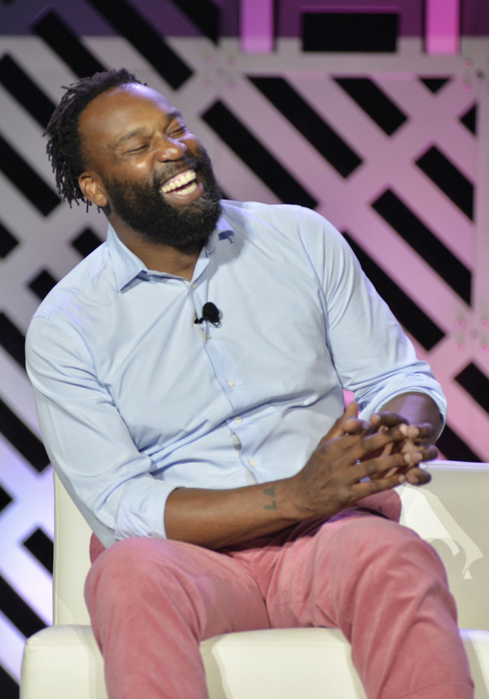 Baron Davis at eMerge Americas 2022 at the Miami Beach Convention Center