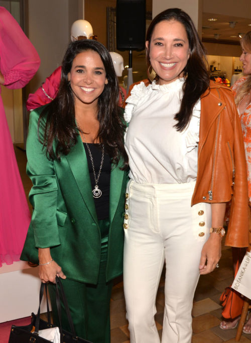 Stephanie Sayfie Aagaard and Katharine Rubino at the Women in Power luncheon at Neiman Marcus Bal Harbour
