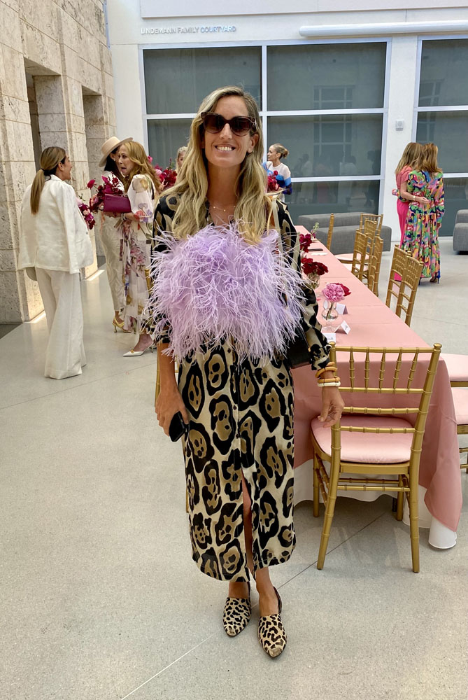 Luli Ballestrin at Bass Museum x Roger Vivier luncheon