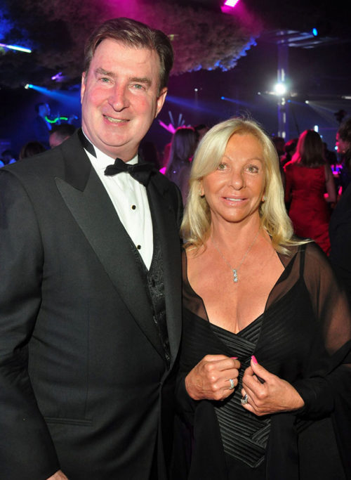 Jeannie Etter and David Coulson, Jackson Health Foundation Board Vice Chair, Silver Seraphim