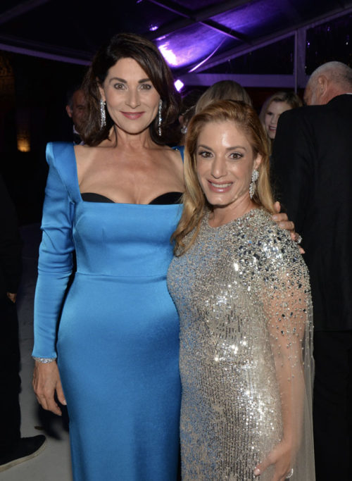 Jennifer Valoppi and Marisa Toccin-Lukas at the 25th Anniversary of the Women of Tomorrrow Gala at the Ancient Spanish Monastery