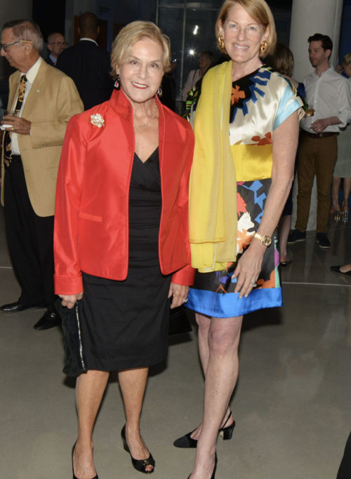 Judith Rodin and Susan Kronick at the New World Symphony's Maestro's Circle and Legacy Dinner at the New World Center
