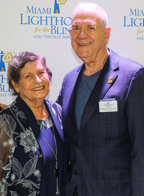 Loretta Morris and Board Director Dr. Stephen Morris