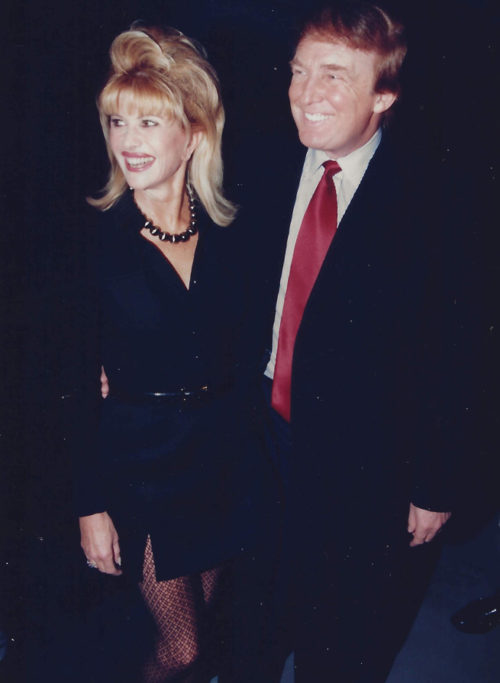 NEW YORK, NY -- Ivana Trump and Donald Trump in the 90s in New York City from the archives.