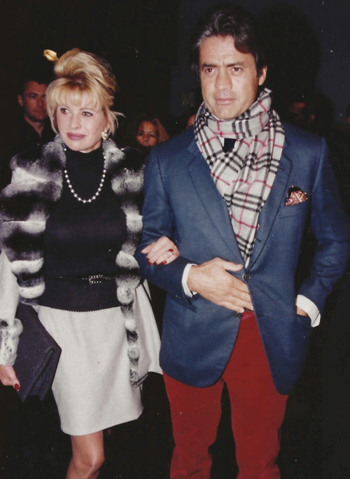 NEW YORK, NY -- Ivana Trump and partner Roffredo Gaetani in the 90s in New York City  from the archives.