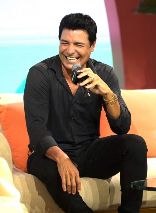 Chayanne at the Billboard Latin Conference at the Faena Forum