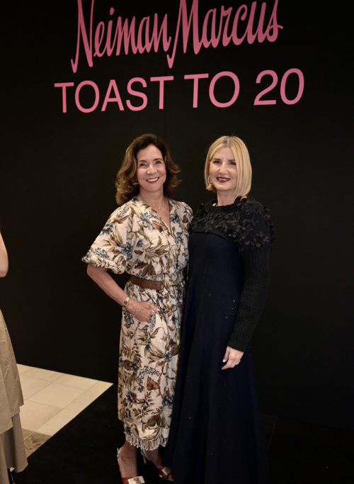 Linda Goldberg and Marile Lopez at  a luncheon to Toast to 20 years of Neiman Marcus Coral Gables