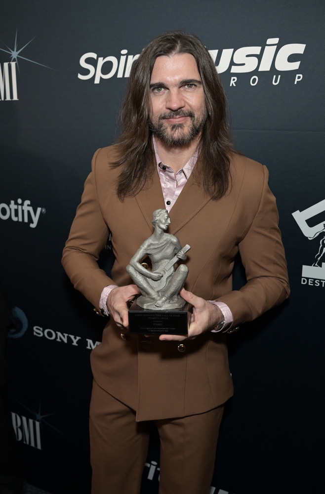 Juanes at the 10th annual La Musa awards at the Hard Rock Live