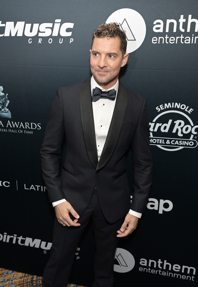 David Bisbal at the 10th annual La Musa awards at the Hard Rock Live