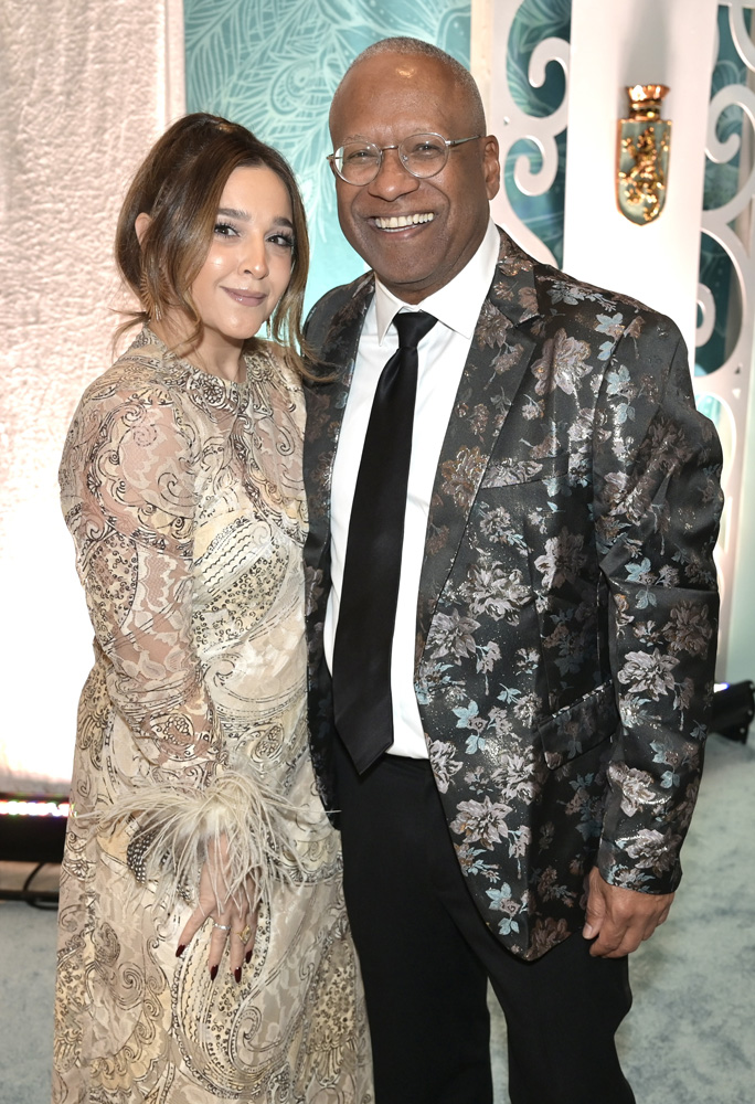 Alisan Porter and Norm Wedderburn at the 27th Make-A-Wish Ball at the Intercontinental Miami