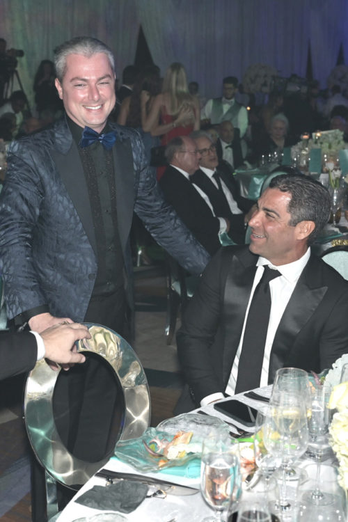 Eugene Frenkel and Mayor Francis Suarez at the 27th Make-A-Wish Ball at the Intercontinental Miami
